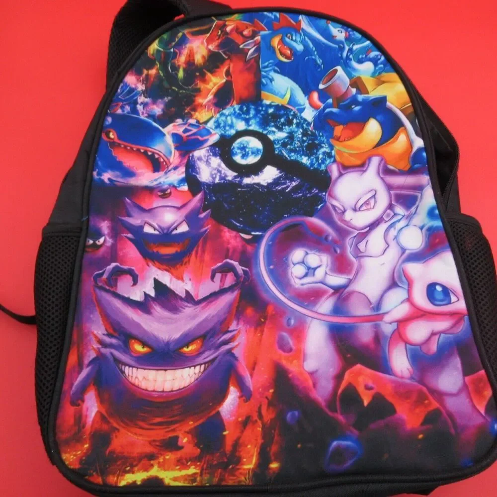 Pokémon Multi-Character Backpack Gotta Catch Em‎ All Multicolored